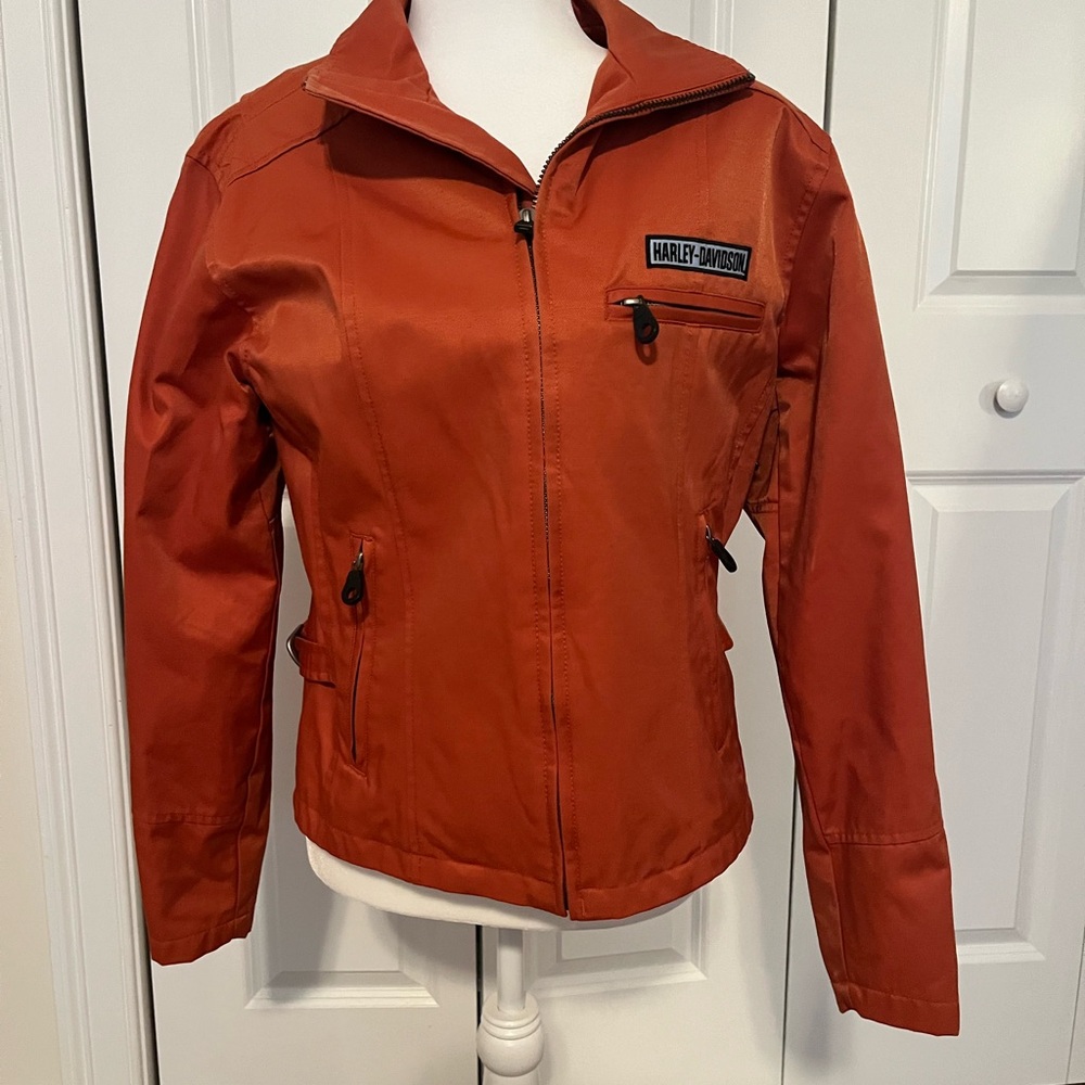 Harley-Davidson Women's Bold Orange Utility Jacket